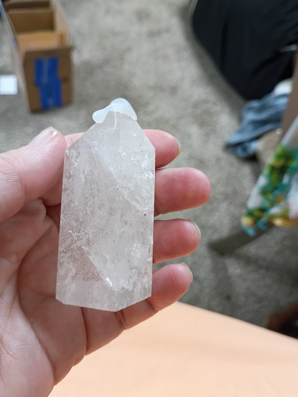 Clear Quartz Tower 2 Inches Tall